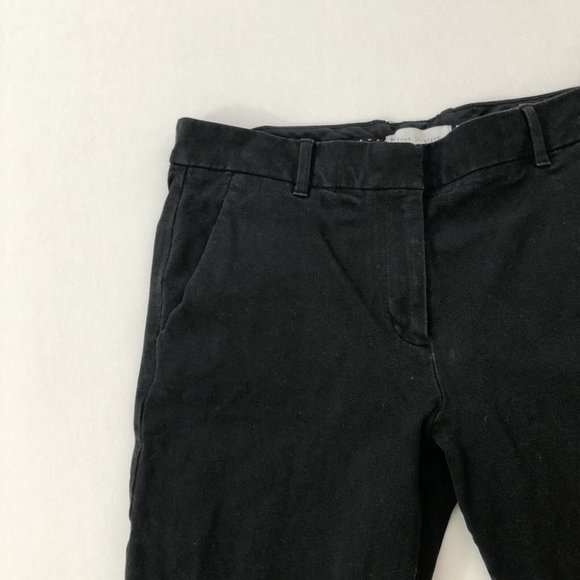Gap Pants Women's 8A Black Two Way Stretch Straight Leg Pants Size 8A (32x26) - Picture 6 of 14